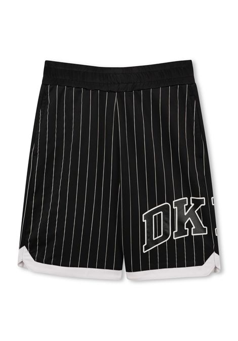 Bermuda con logo DKNY KIDS | D6222909B